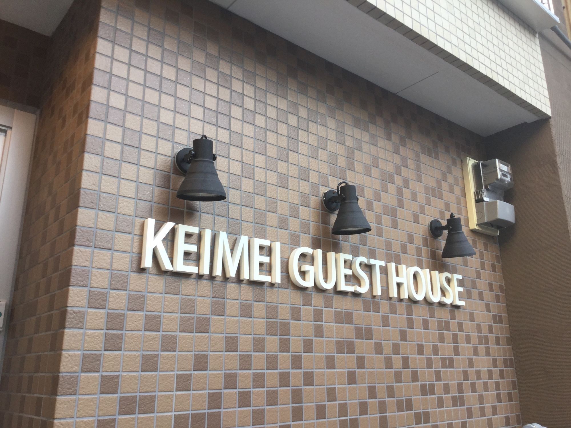 Keimei Guest House Osaka Exteriör bild